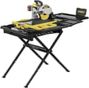 DeWalt D36000S 10" High Capacity Wet Tile Saw with Stand (Best for Large Tile)